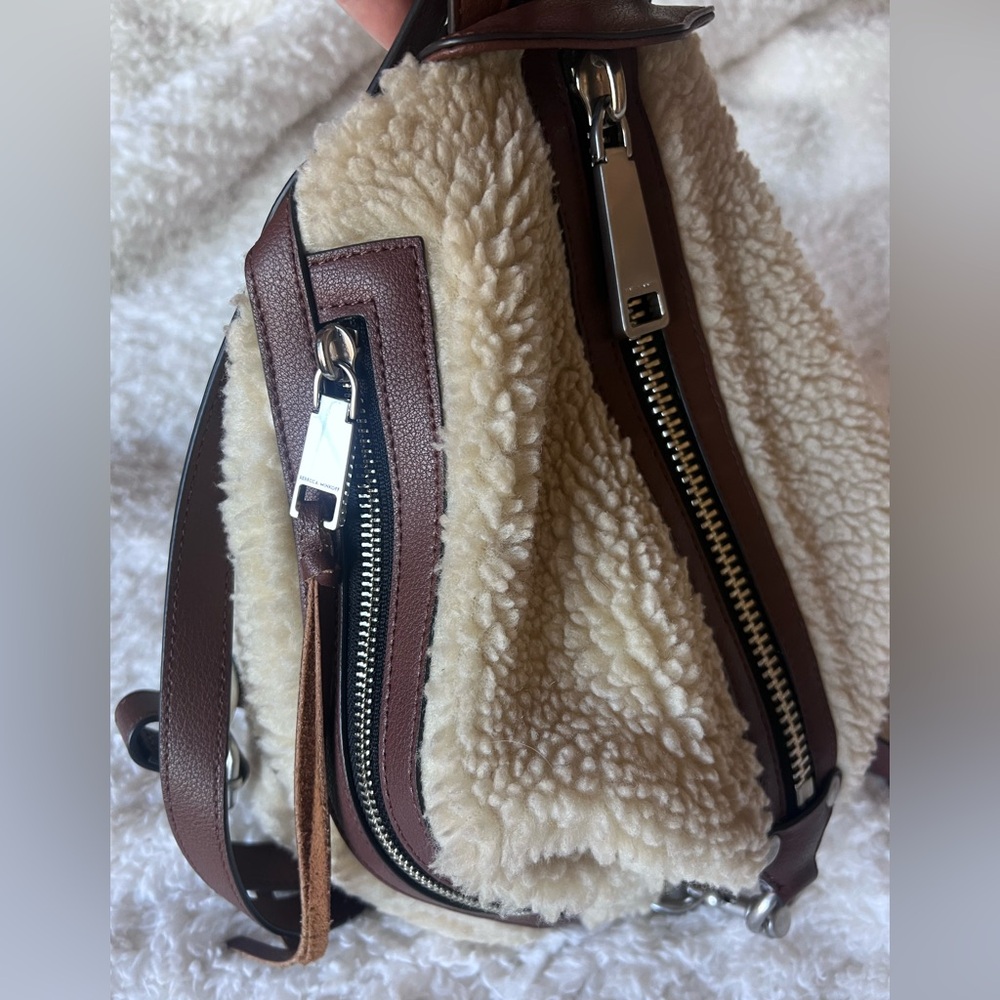 Rebecca Minkoff Julian Sherpa Backpack - Picture 11 of 11